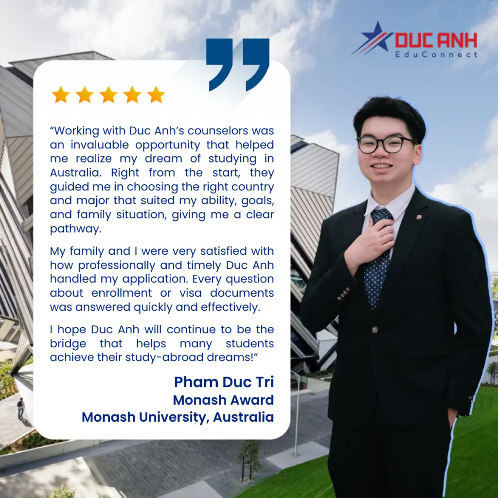 FROM A PASSION FOR CHEMISTRY & BIOLOGY TO A PRESTIGIOUS PHARMACY SCHOLARSHIP AT MONASH UNIVERSITY