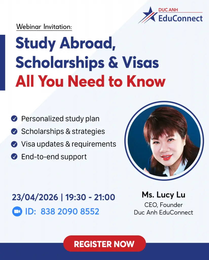 Webinar: សិក្សានៅបរទេស អាហារូបករណ៍ និងវីសា – អ្វីៗដែលអ្នកត្រូវដឹង