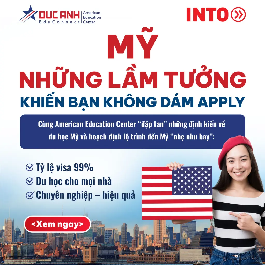 MỸ: NHỮNG LẦM TƯỞNG KHIẾN BẠN KHÔNG DÁM APPLY