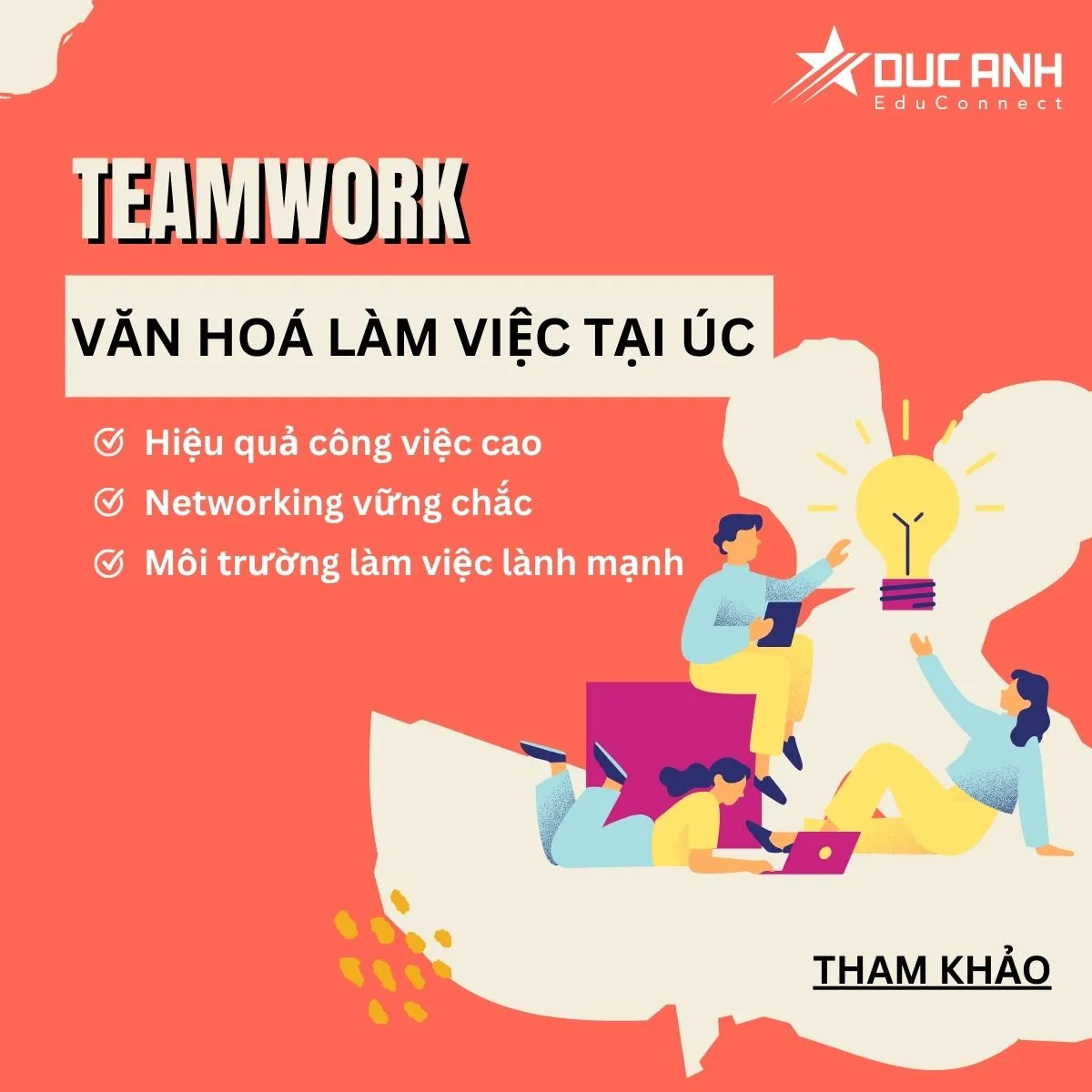 VĂN HOÁ TEAMWORK TÍCH CỰC TẠI ÚC