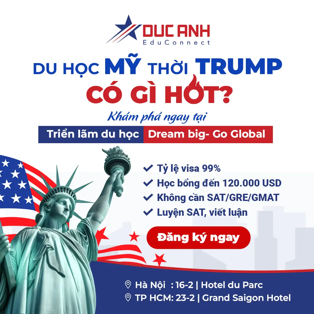 DU HỌC MỸ THỜI TỔNG THỐNG TRUMP – CÓ GÌ HOT?