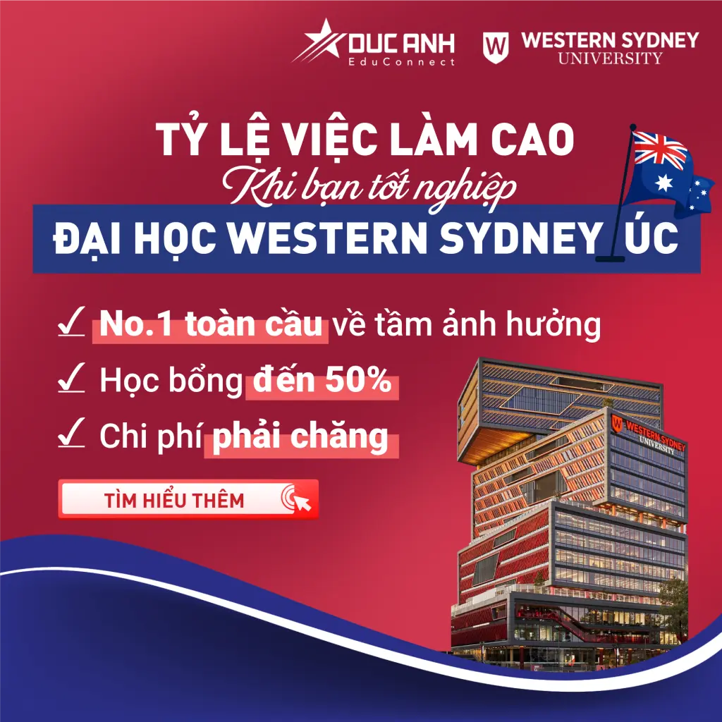 HỌC SÂU – LÀM CHẮC: SINH VIÊN WESTERN SYDNEY UNI “ĐẮT GIÁ” TRONG MẮT NHÀ TUYỂN DỤNG!