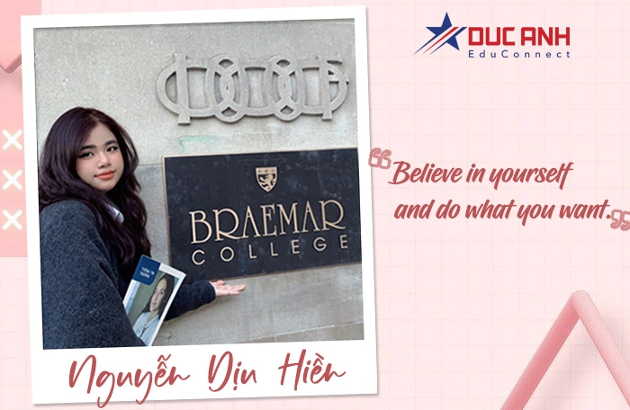 GẶP NỮ SINH TOP ĐẦU LỚP BRAEMAR COLLEGE, CANADA SAU GẦN 2 THÁNG HỌC TẬP